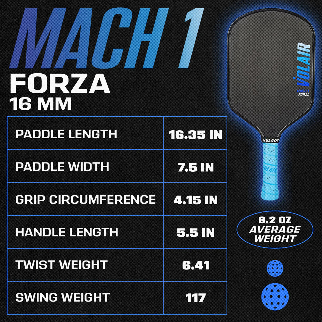 Vợt Pickleball Volair Mach 1 Forza