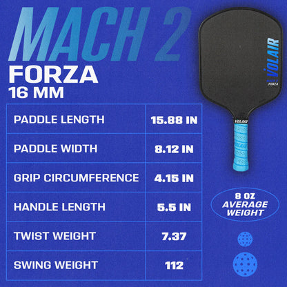 Vợt Pickleball Volair Mach 2 Forza