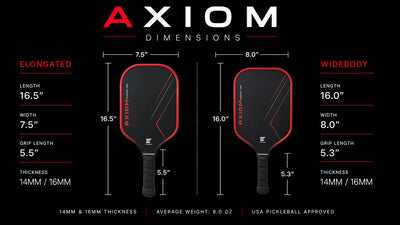 Engage Alpha Pro The Axiom Pickleball Paddle