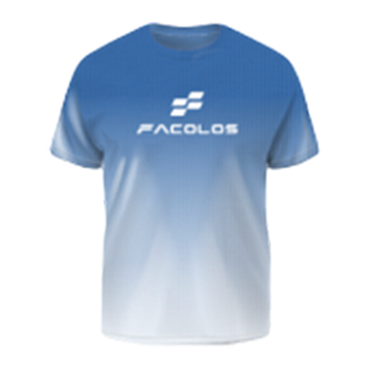 Authentic Facolos Gradient Tee Pickleball Jersey