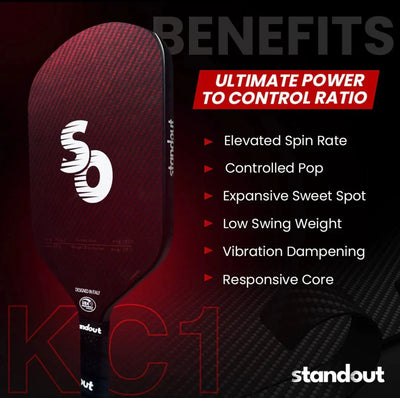 Standout KC1 16 Pickleball Racket