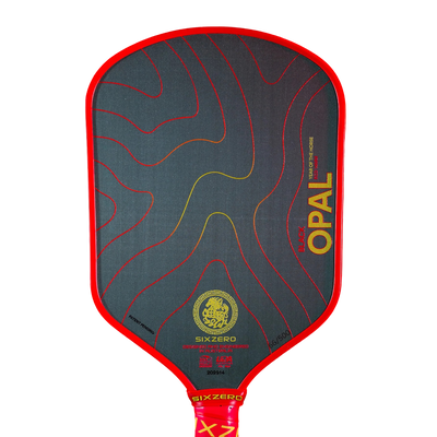 Vợt Pickleball Six Zero Black Opal - Phiên bản Ngựa 2026