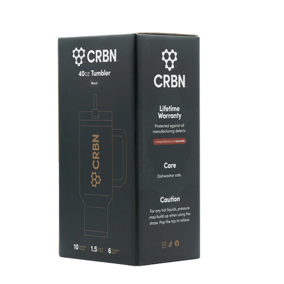 CRBN Tumbler Water Bottle (40oz)