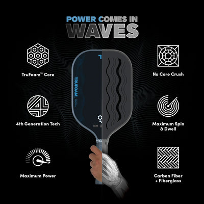 Vợt Pickleball CRBN¹ TruFoam Waves