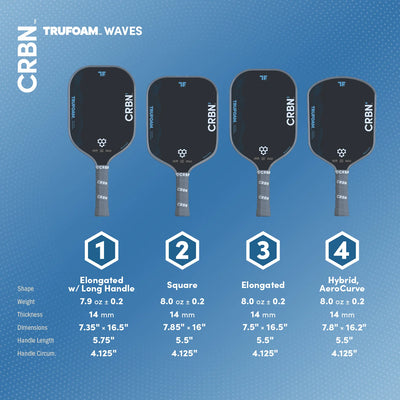Vợt Pickleball CRBN¹ TruFoam Waves
