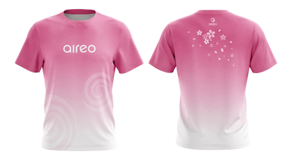 Áo Thi Đấu Pickleball Aireo Sports Cherry Blossom Performance T-Shirt