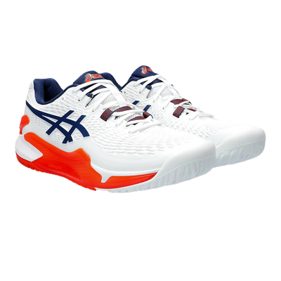 Giày Pickleball Gel - Resolution 9 Blue Expense / White (Cho Nam)