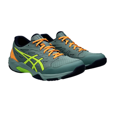 Giày Pickleball Asics Gel - Rocket 11 Celadon / Safety Yellow (Cho Nam)