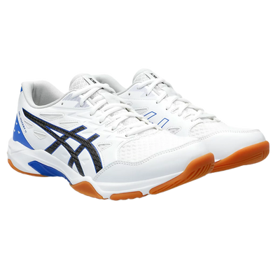 Giày Pickleball Asics Gel - Rocket 11  White / Black (Cho Nam)