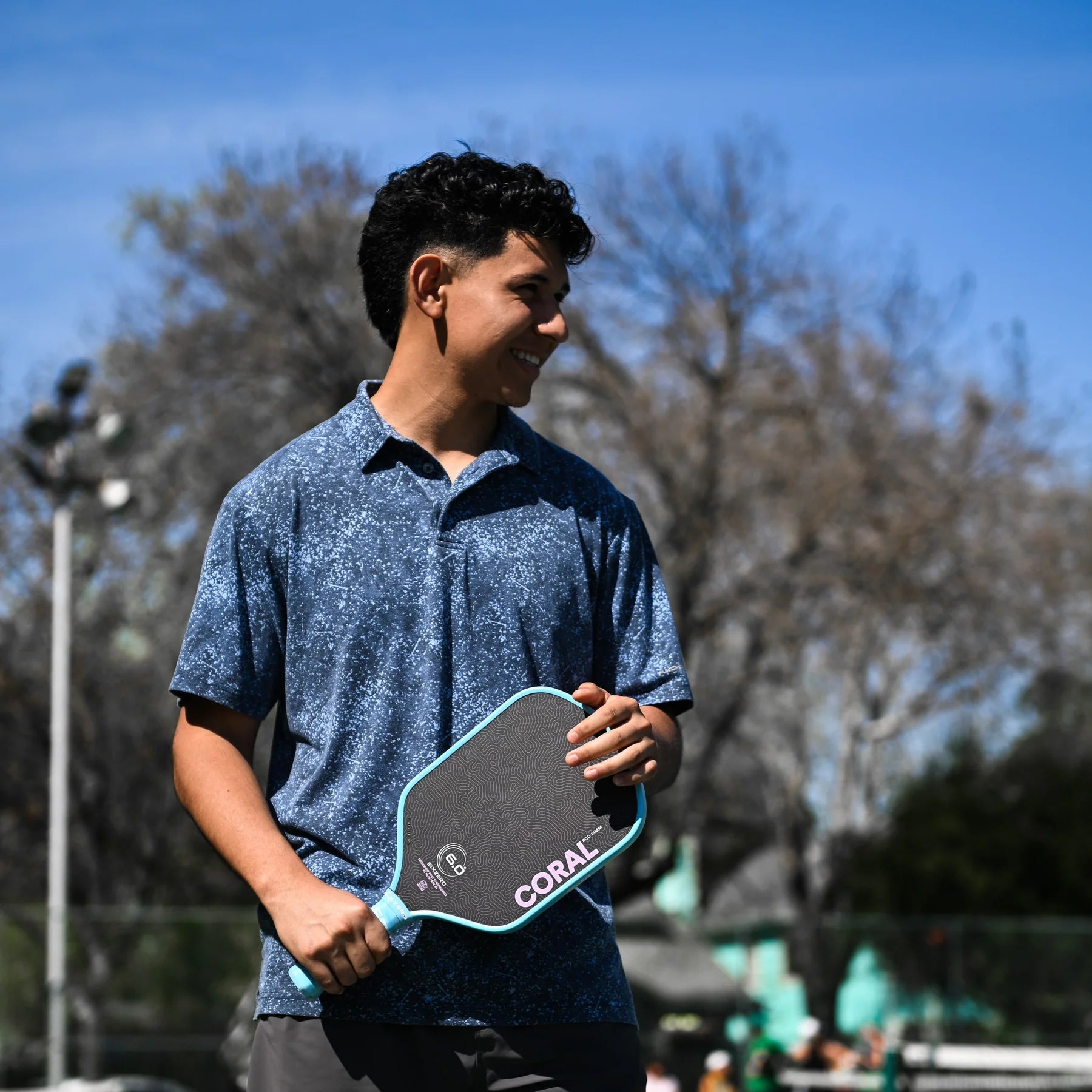 Vợt Pickleball Six Zero Coral Lightweight