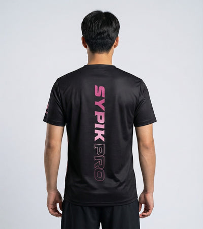 Áo Thi Đấu Pickleball Sypik Triton 5 - Black Edition