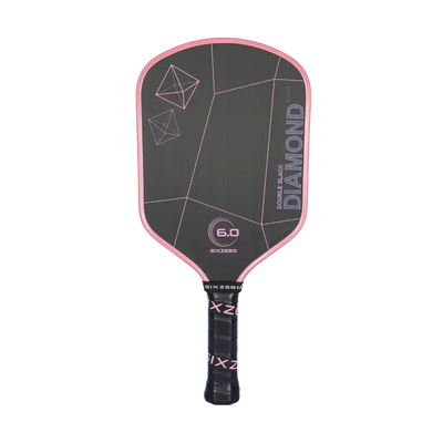 Vợt Pickleball Six Zero Double Black Diamond Control - 16 mm