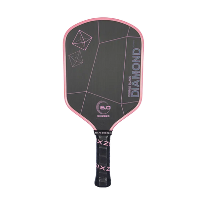 Vợt Pickleball Six Zero Double Black Diamond Control - 16 mm