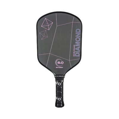 Vợt Pickleball Six Zero Double Black Diamond Control - 16 mm