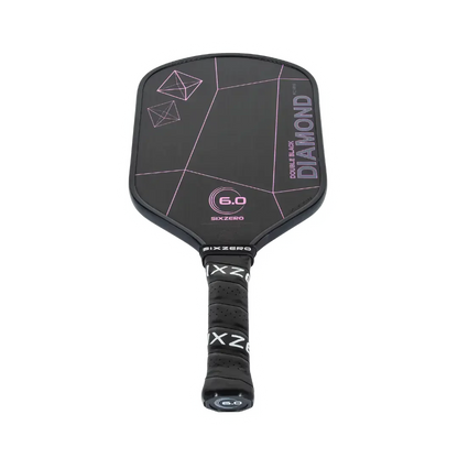 Vợt Pickleball Six Zero Double Black Diamond Control - 16 mm