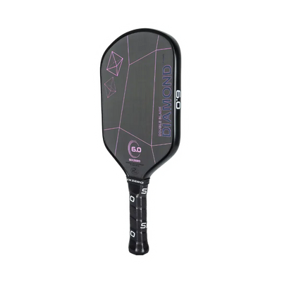 Vợt Pickleball Six Zero Double Black Diamond Control - 16 mm