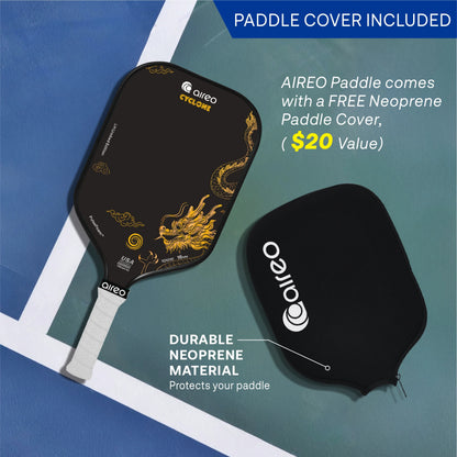 Vợt Pickleball AIREO Cyclone LH Dragon Limited Edition