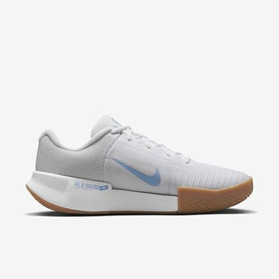 Nike Zoom GP Challenge Pro Pickleball Shoes 'White Light Blue Brown'