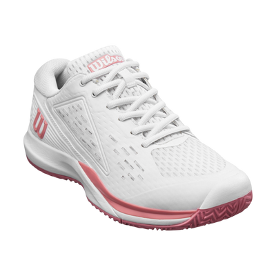 Giày Pickleball Wilson Rush Pro Ace Junior | White Mauve Glow