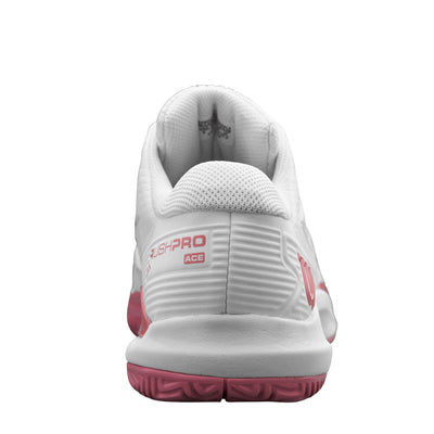 Giày Pickleball Wilson Rush Pro Ace Junior | White Mauve Glow