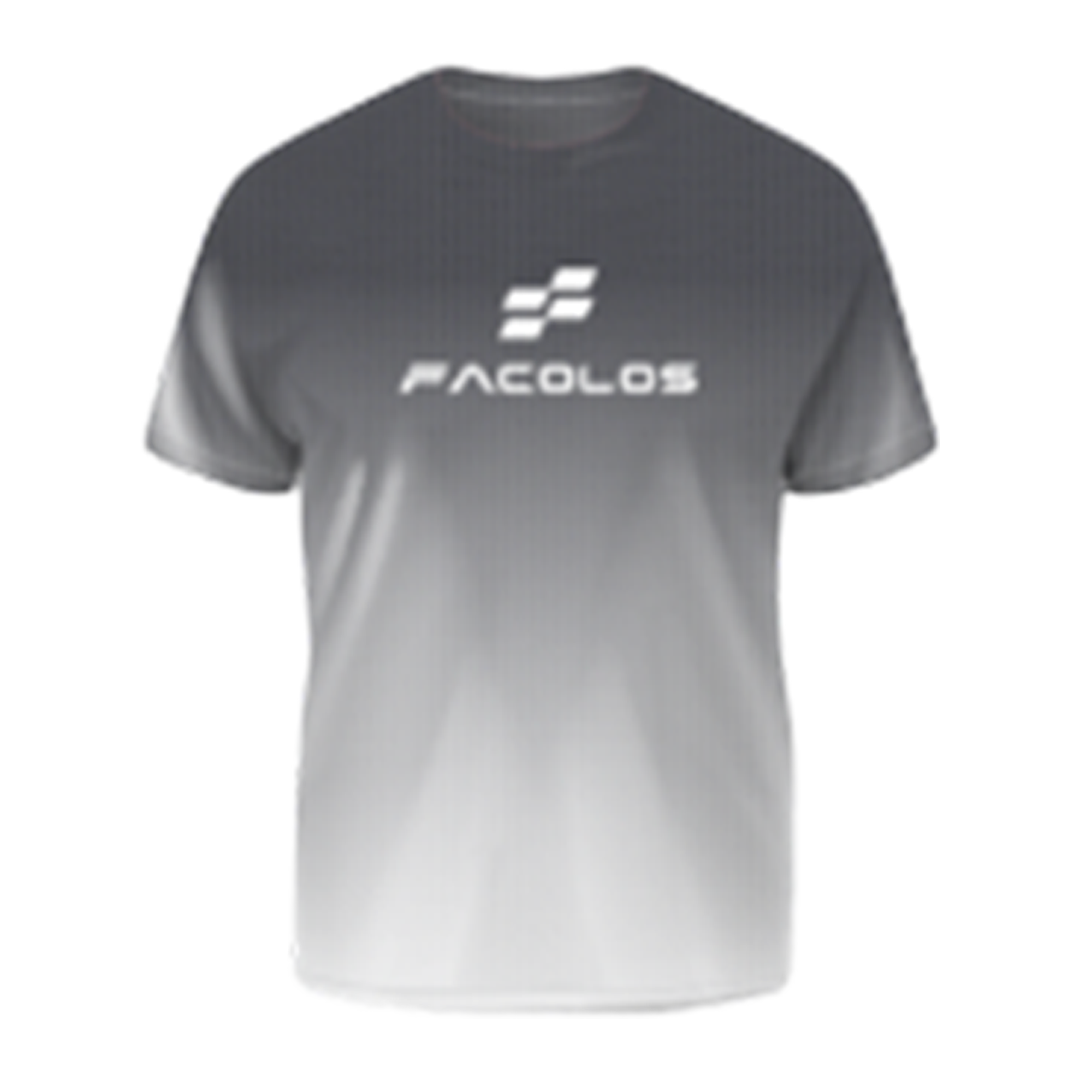Authentic Facolos Gradient Tee Pickleball Jersey