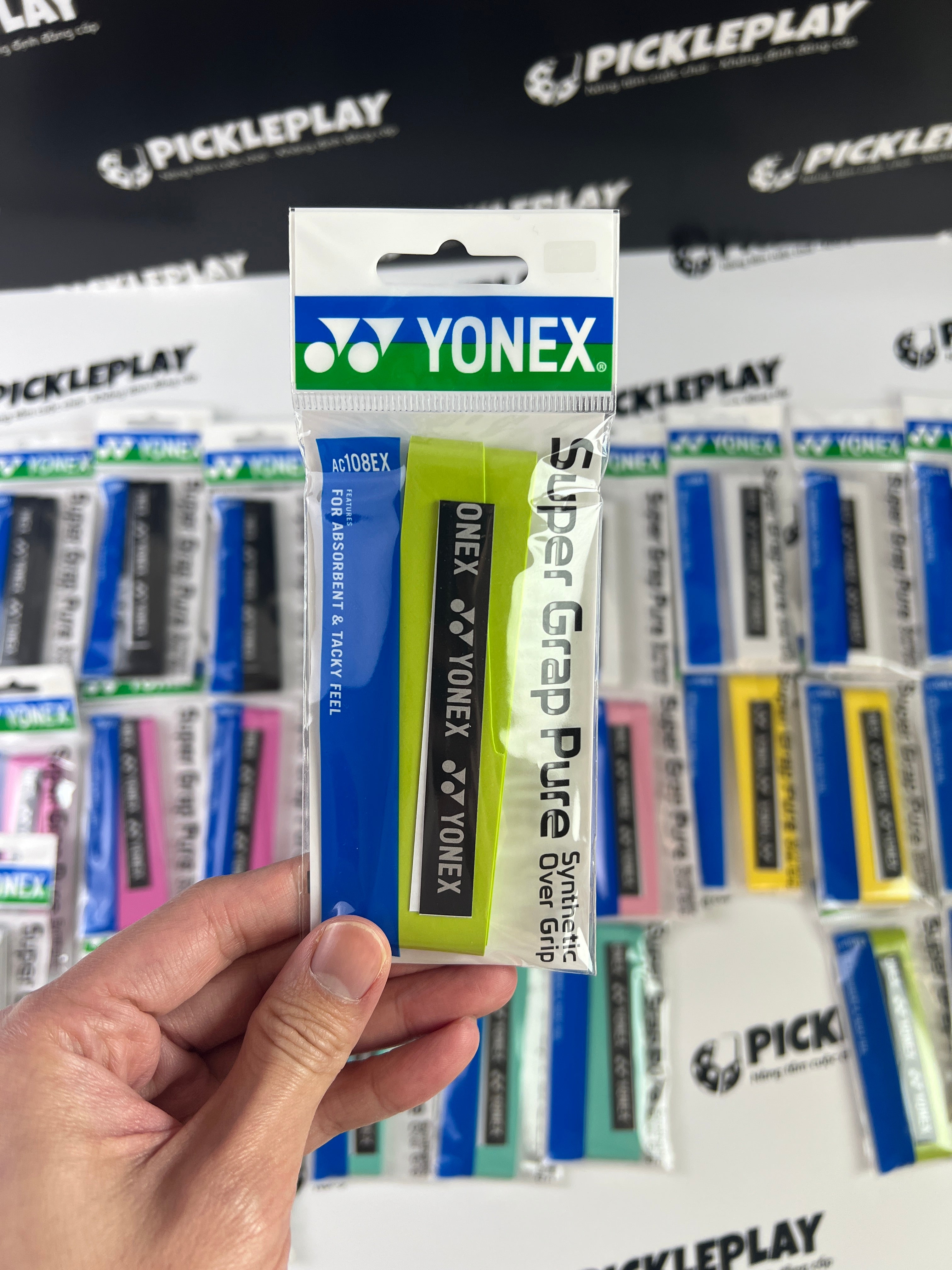 Yonex Super Grap Pure Synthetic Overgrip Pickleball Racket Grip