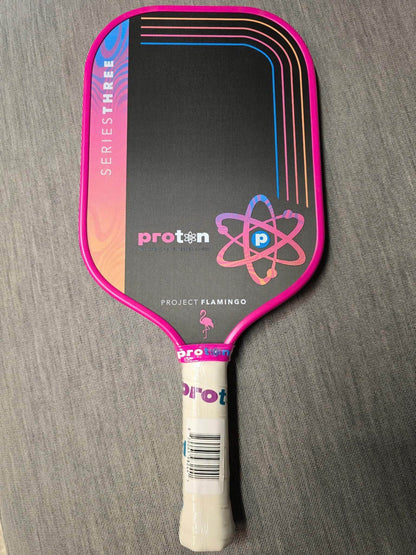 Proton Series 3 Pickleball Racket - Project Flamingo