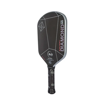 Vợt Pickleball Six Zero Infinity Edgeless Black Diamond Power