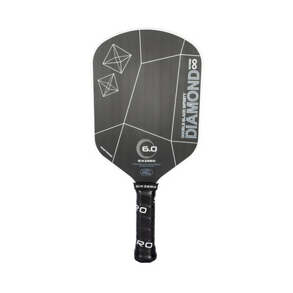 Vợt Pickleball Six Zero Infinity Edgeless Double Black Diamond Control