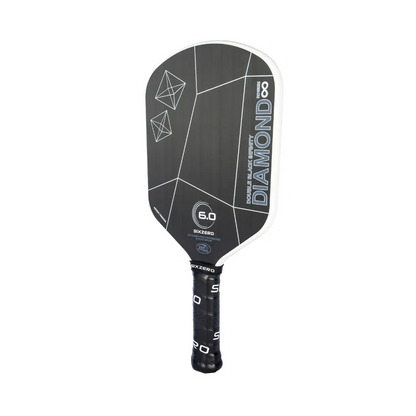 Vợt Pickleball Six Zero Infinity Edgeless Double Black Diamond Control