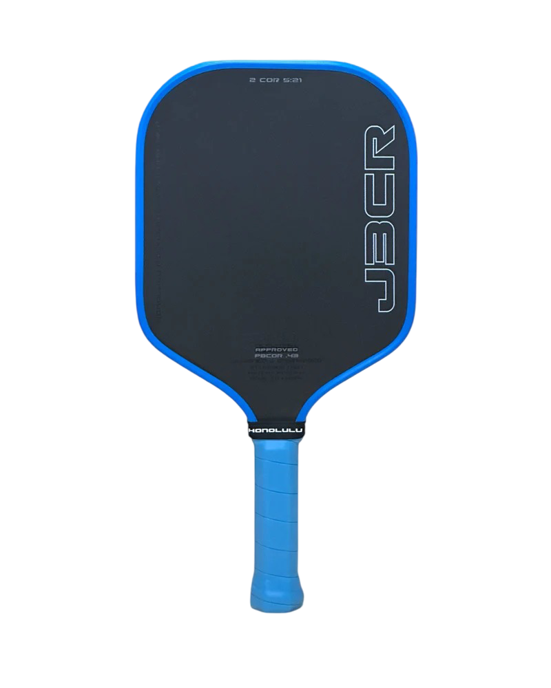 Pickleball Paddle Honolulu SWORD & SHIELD J3CR CRYSTAL BLUE™ Endurance Surface™