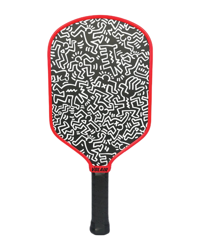 Volair Mach 1 Forza Pickleball Racket: Keith Haring #3