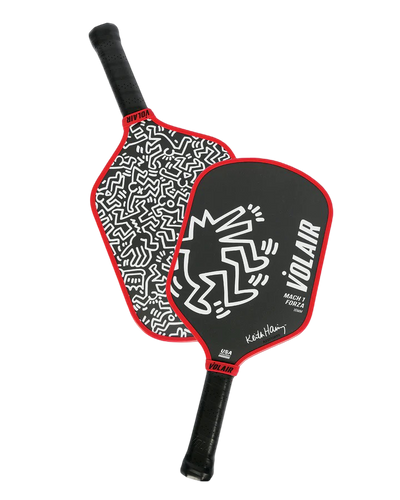 Volair Mach 1 Forza Pickleball Racket: Keith Haring #3
