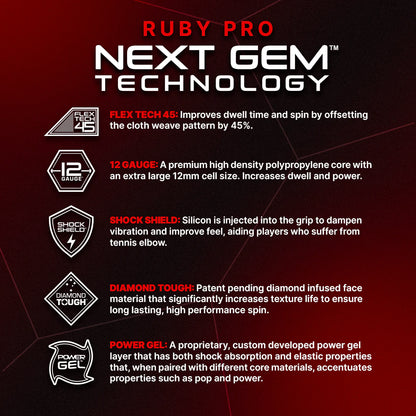 Vợt Pickleball Six Zero Ruby Pro