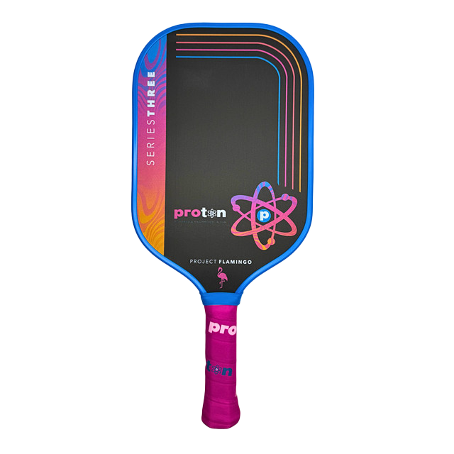 Proton Series 3 Pickleball Racket - Project Flamingo