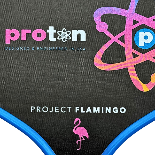 Proton Series 3 Pickleball Racket - Project Flamingo