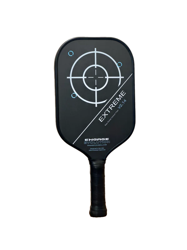 Vợt Pickleball Engage Evolution Extreme v2 | Raw Radial Carbon Fiber | Elongated