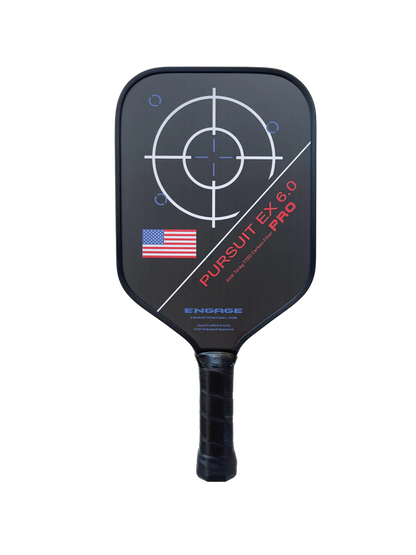 Vợt Pickleball Engage NEW. Pursuit Pro EX 6.0 | Raw T700 Carbon Fiber | Standard