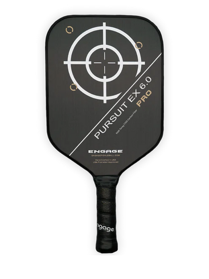 Vợt Pickleball Engage NEW. Pursuit Pro EX 6.0 | Raw T700 Carbon Fiber | Standard