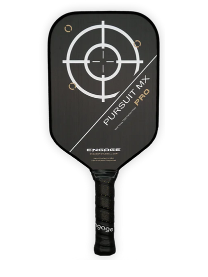 Vợt Pickleball Engage NEW. Pursuit Pro MX | Raw T700 Carbon Fiber | Elongated