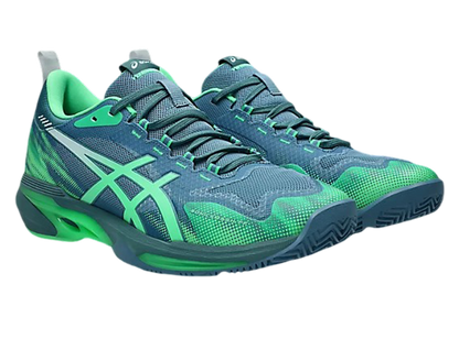 Giày Pickleball Asics Sonic Smash FF | Saba Blue / Vital Green