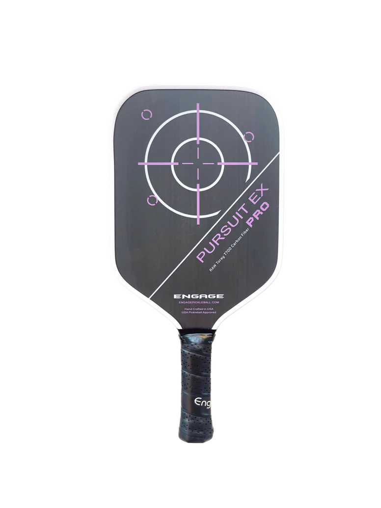 Vợt Pickleball Engage NEW. Pursuit Pro EX | Raw T700 Carbon Fiber | Standard