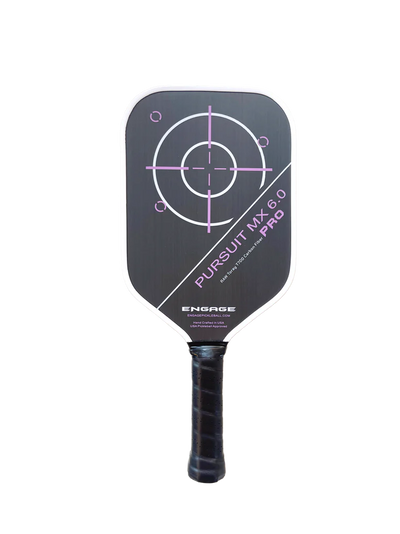 Pickleball racket Engage NEW. Pursuit Pro MX 6.0 | Raw T700 Carbon Fiber | Elongated