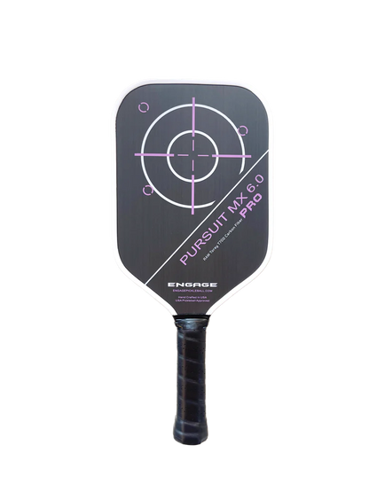 Vợt Pickleball Engage NEW. Pursuit Pro MX 6.0 | Raw T700 Carbon Fiber | Elongated