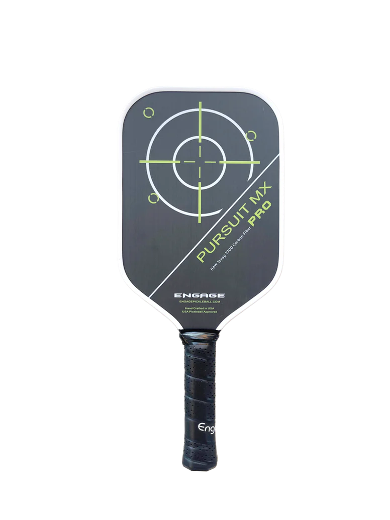 Vợt Pickleball Engage NEW. Pursuit Pro MX | Raw T700 Carbon Fiber | Elongated