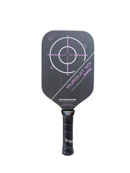 Vợt Pickleball Engage NEW. Pursuit Pro MX | Raw T700 Carbon Fiber | Elongated