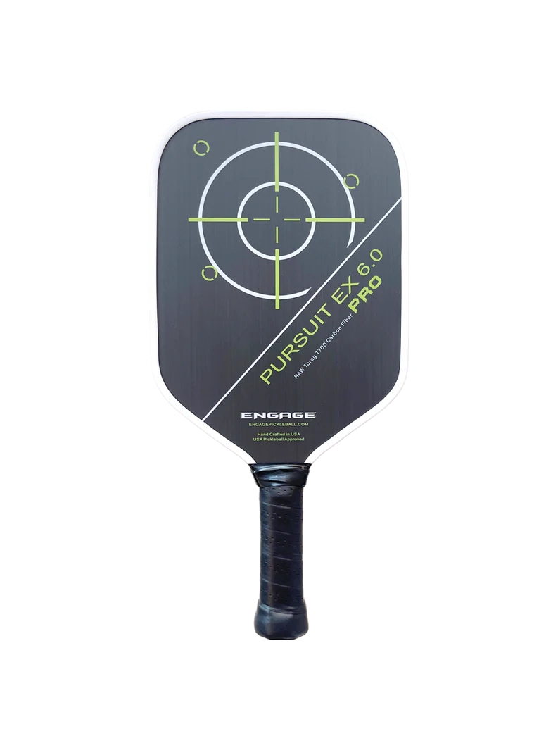 Vợt Pickleball Engage NEW. Pursuit Pro EX 6.0 | Raw T700 Carbon Fiber | Standard