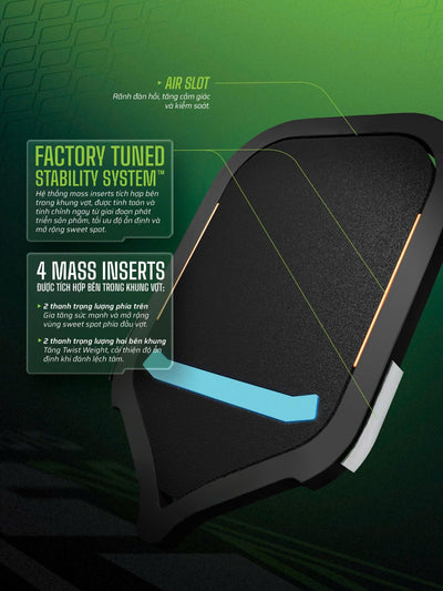 Vợt Pickleball Facolos EliteX v2.0 Edition