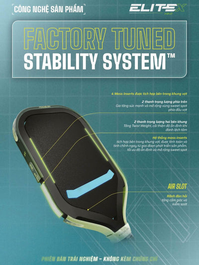 Vợt Pickleball Facolos EliteX v2.0 Edition
