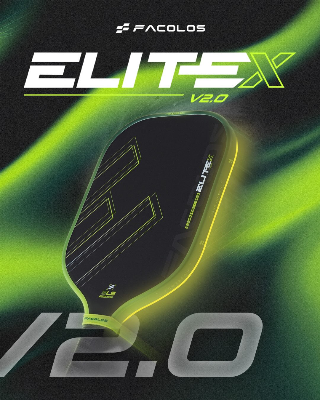 Vợt Pickleball Facolos EliteX v2.0 Edition